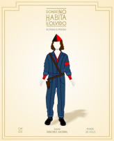 Cuarto dibujo del diseño de vestuario de la obra de teatro "Donde no habita el olvido" de 2024