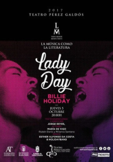 Cartel de la obra de teatro "Lady Dee/Billy Holiday" de 2017