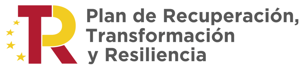 Logo Plan de Recuperación, transformación y resiliencia