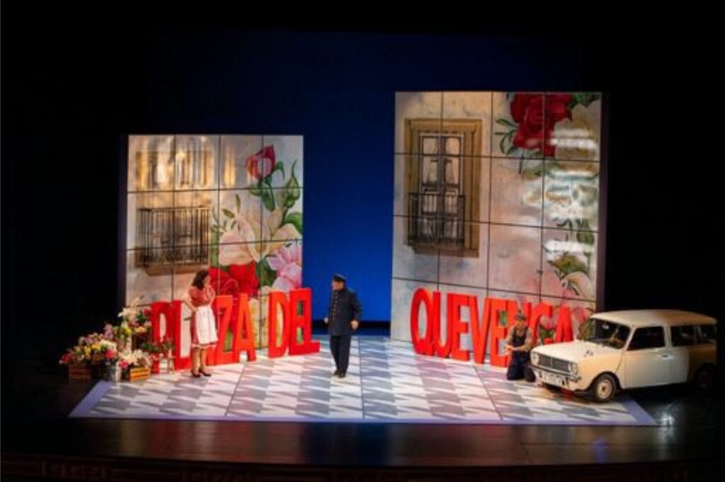 Primera foto de la zarzuela "La del manojo de rosas" del 2023