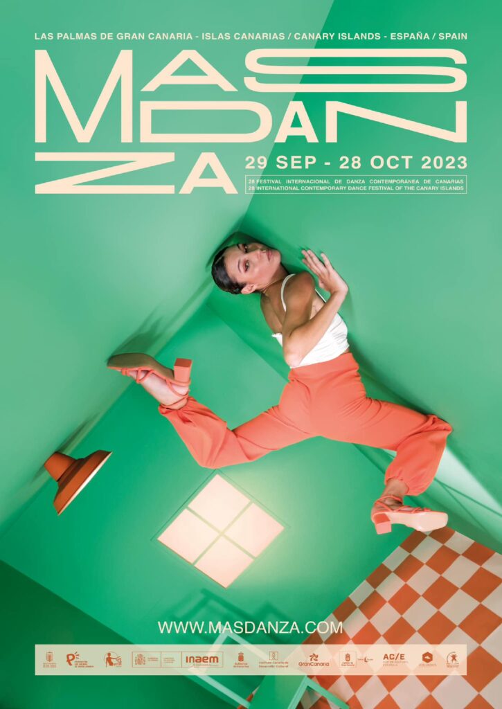 Segundo cartel del 28º FESTIVAL INTERNACIONAL COREOGRÁFICO MASDANZA